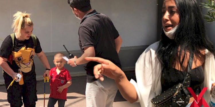 Sokak ortasında şok görüntüler! ‘Bu kadının akıl sağlığı yerinde değil’