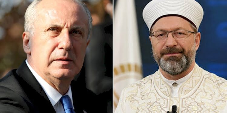 ‘Namaz için davet edilmez’ diyen Diyanet İşleri Başkanı Muharrem İnce’yi arayıp davet etti