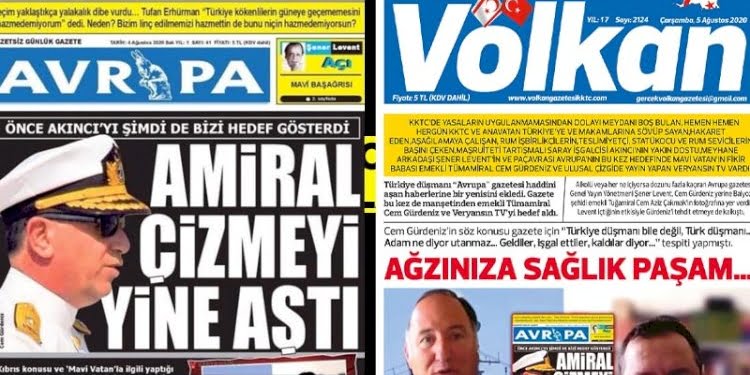 Volkan gazetesinden Türkiye düşmanı Avrupa gazetesine cevap