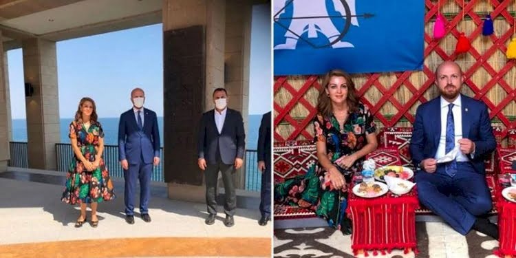 Nagehan Alçı, Bilal Erdoğan’la birlikte Ahlat’taki sarayı gezdi: Son derece mütevazı buldum
