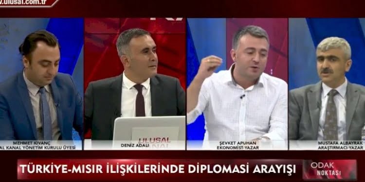 Lozan’ı hedef alınca canlı yayını terk etti