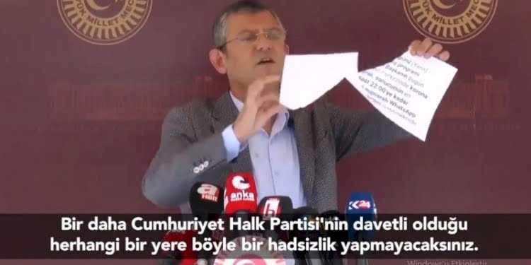Özgür Özel o sözleri Mansur Yavaş’a mı söyledi?