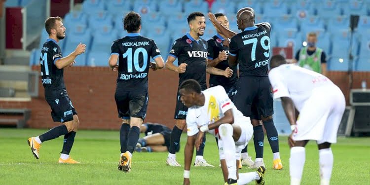 Trabzonspor’da ilk galibiyet sevinci