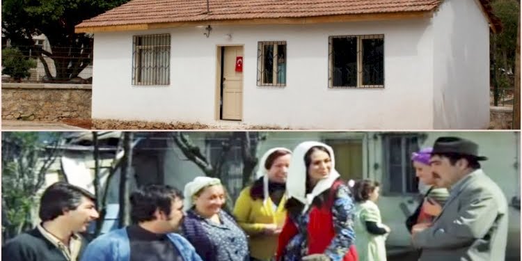 Türkan Şoray’ın filminden esinlenerek ‘gecekondu’ inşa ettiler