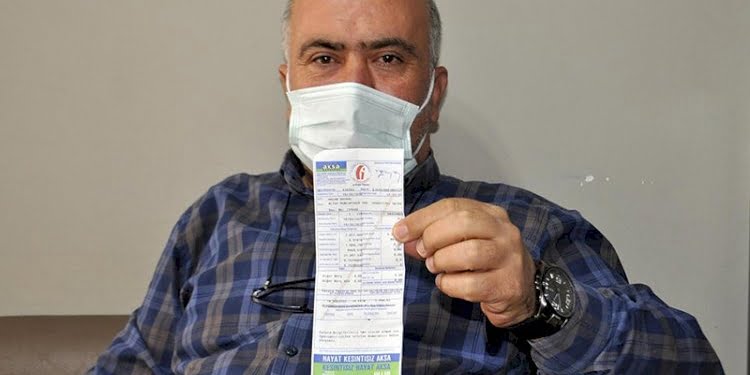 Doğal gaz faturasını görünce hayatının şokunu yaşadı