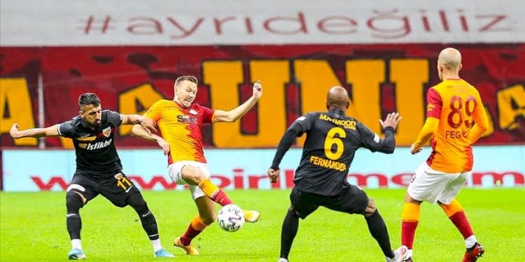 Galatasaray evinde Kayserispor’a takıldı