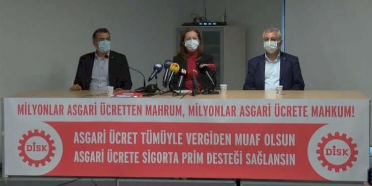 DİSK asgari ücret talebini açıkladı
