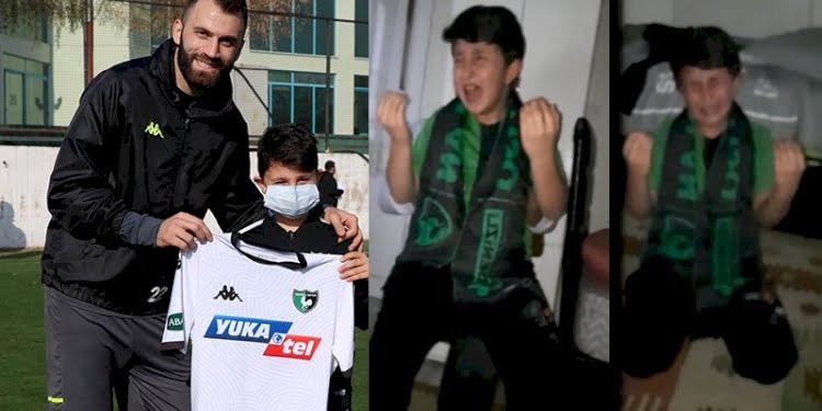 Küçük taraftarın ‘ne olur penaltı olsun’ duası gündem oldu