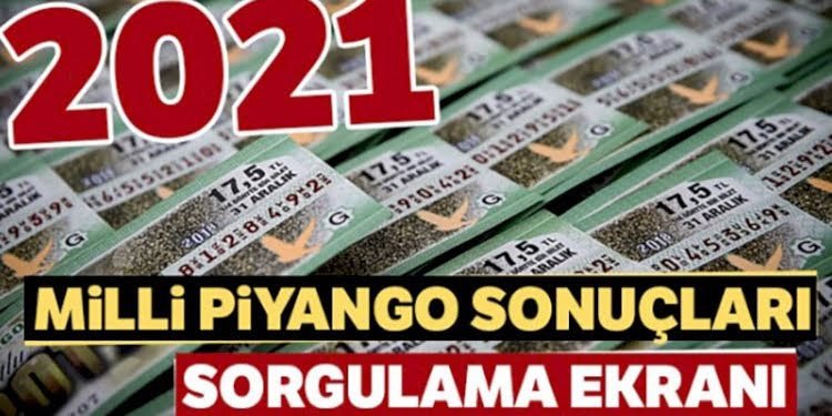 Milli Piyango büyük ikramiye rakamları 2021