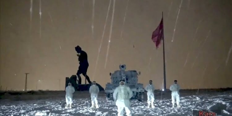 Mehmetçikten yeni yıl mesajı