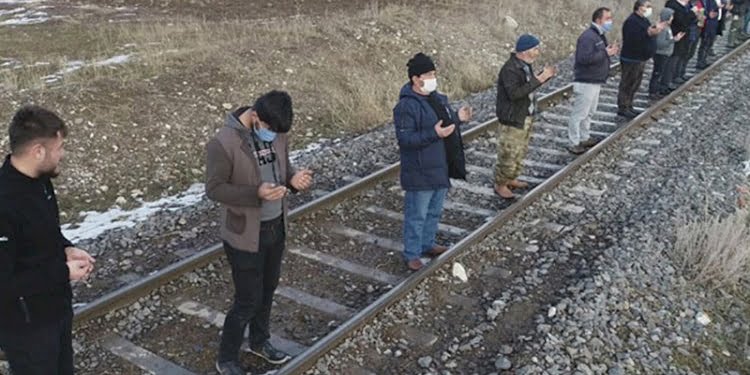 Erzurum’da köylülerden ‘kar’ duası