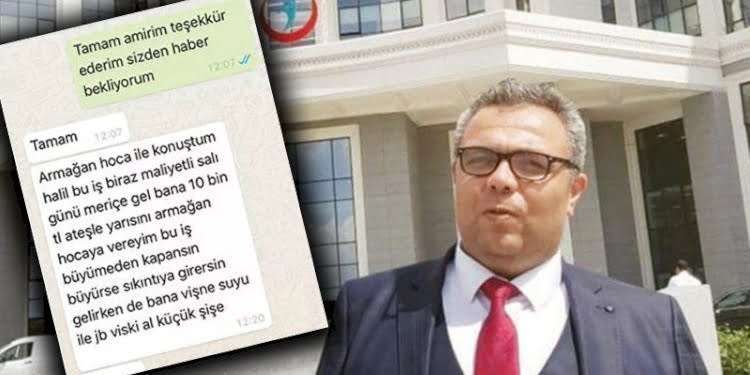 Hastanede rüşvet iddiası: ’10 bin TL ateşle, vişne suyuyla viski al’