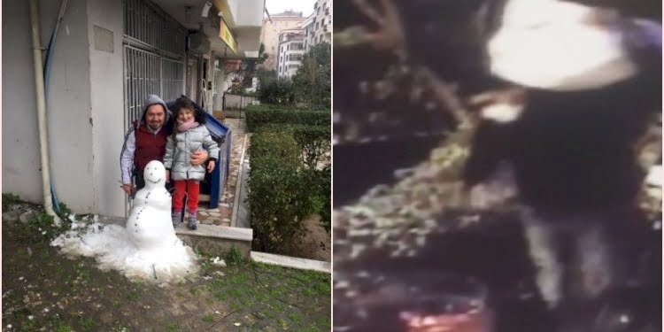 Kardan adamı bile çaldılar