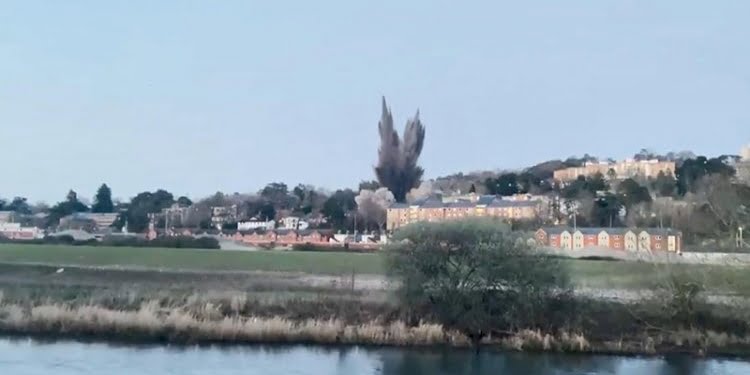 İkinci Dünya Savaşı’ndan kalma bomba böyle imha edildi
