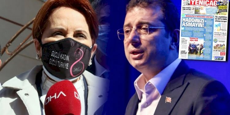 İYİ Parti’ye yakın gazete İmamoğlu’na manşetten çattı: Haddinizi aşmayın!
