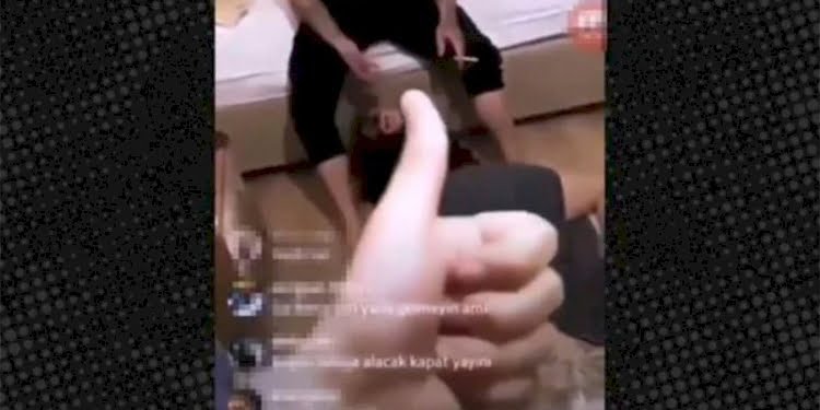 Ümitcan Uygun‘un kankası Gökhan Özbolat canlı yayında kadın dövdü