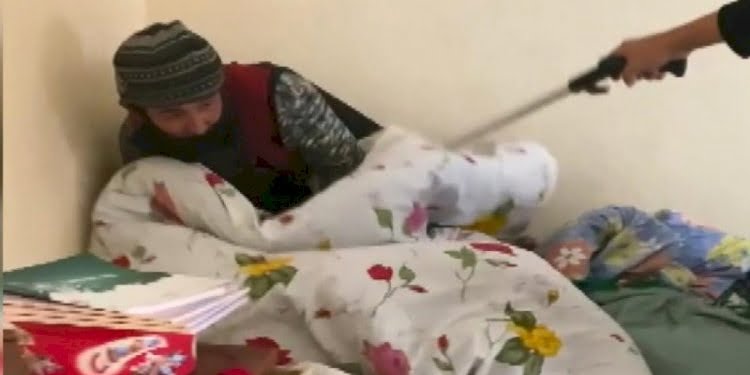 Battaniyenin altında yakalanan hırsız: Isınmak için girdim, içim geçmiş
