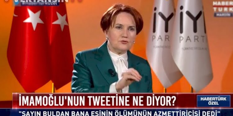 Akşener, İmamoğlu’nun olay yaratan tweet’ini değerlendirdi