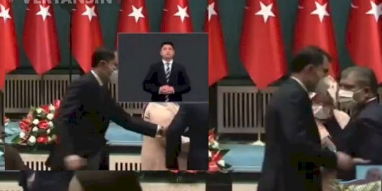 Kabine toplantısı sonrası Murat Kurum’dan Fahrettin Koca’ya dikkat çeken hareket