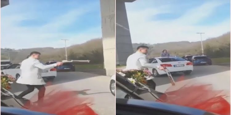 Düğünde maganda kurşunu! Pompalı tüfekle havaya ateş açtı