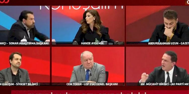 Hakan Bayrakçı ile Mücahit Birinci canlı yayında birbirine girdi