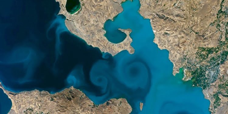 Van Gölü’nün uzaydan fotoğrafı, NASA’nın turnuvasında birinci oldu
