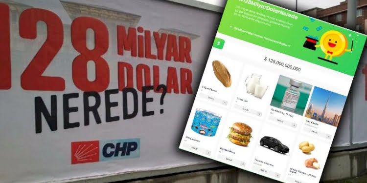 ‘128 milyar dolar nerede?’ sorusu internet oyunu oldu
