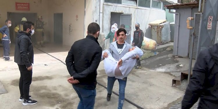 Bağcılar’da iş yerinde patlama