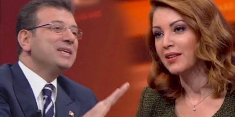 Ekrem İmamoğlu ile Nagehan Alçı arasında canlı yayın polemiği
