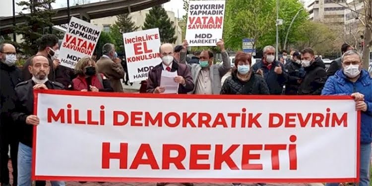MDD Hareketi, Biden’ın ‘soykırım’ yalanını protesto etti