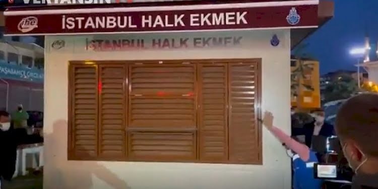 Ümraniye’ye Halk Ekmek büfesi yerleştirildi