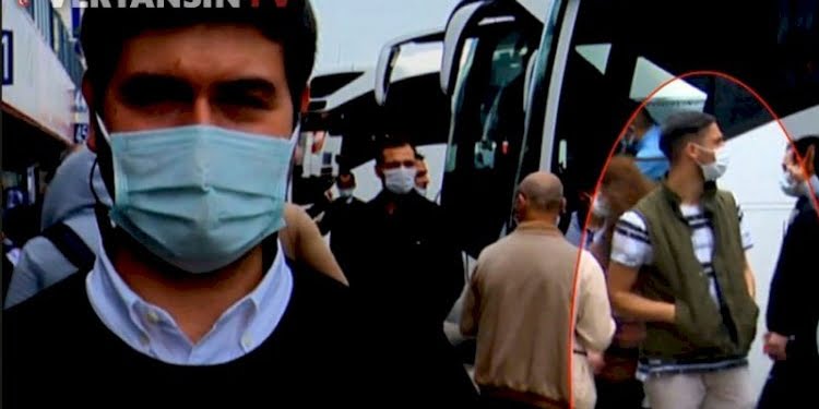 Otogar bombacıları Habertürk TV yayındayken kadraja girmiş