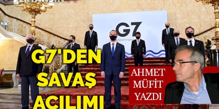 G7’den savaş açılımı