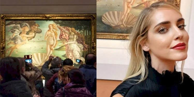 Uffizi’den fenomenlere: Poz veren para versin