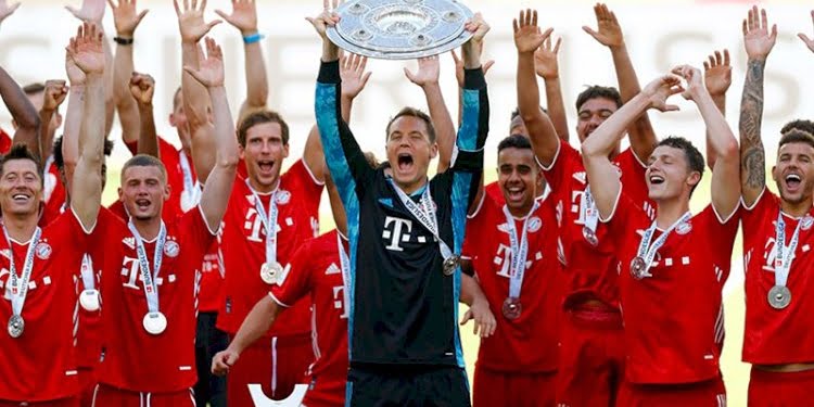 Bayern Münih dokuzuncu kez arka arkaya Almanya şampiyonu oldu