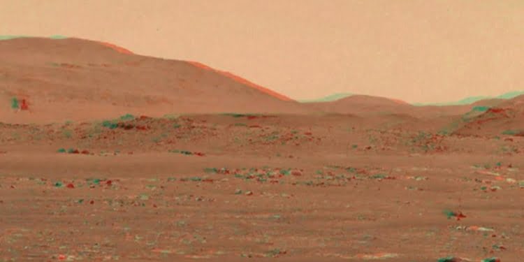 Mars helikopterinin üçüncü uçuşunun 3D videosu yayınlandı