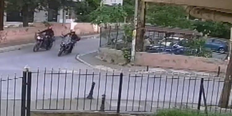 100 bin TL’lik motosikleti 30 saniyede böyle çaldılar