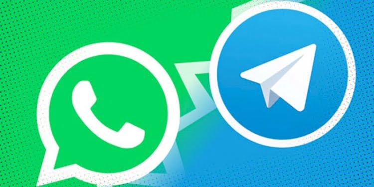 Telegram ve Whatsapp sosyal medyada atıştı