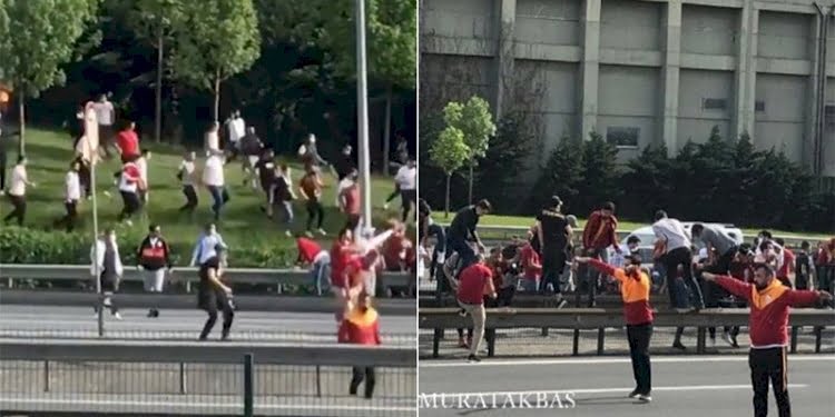 Maça girmek isteyen Galatasaray taraftarlarına polis müdahale etti