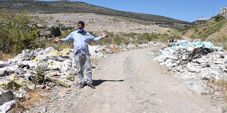Piknik alanları çöplüğe döndü