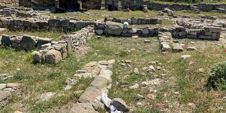 Millattan önce kalma antik kentin son hali yürekleri sızlattı