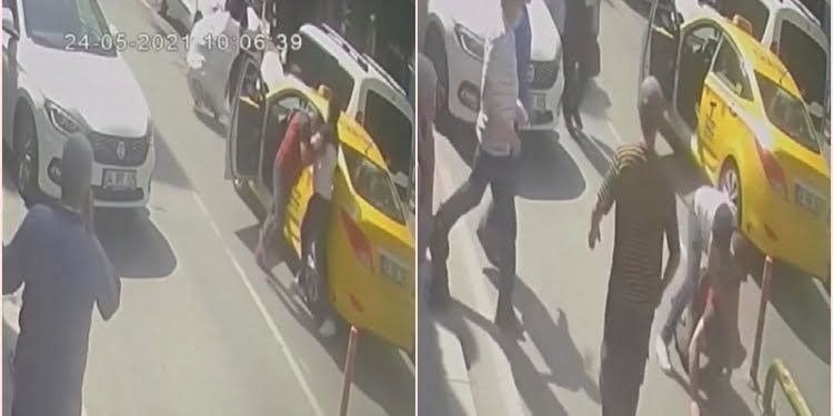 Taksici ve müşteri arasında ‘kısa mesafe’ kavgası
