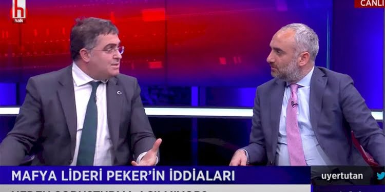 Ersan Şen ile İsmail Saymaz arasında canlı yayın atışması… ‘Sayın Bakan’a yapamadığımı size yaparım’