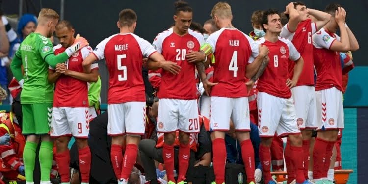 Eriksen’in bilinci açık… Maç kaldığı yerden devam edecek