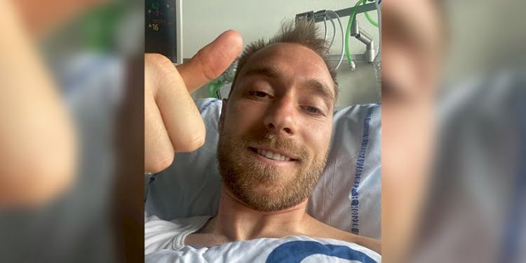 Maç esnasında kalbi duran Christian Eriksen’den ilk mesaj