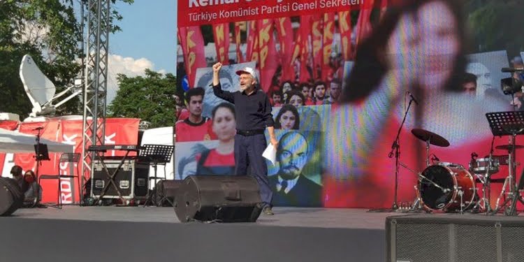 TKP Ankara’da miting yaptı