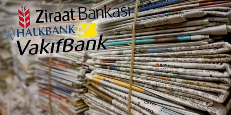 Hükümete yakın gazetelere kamu bankaları reklam yağdırmış