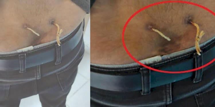 Beline iki delik açılıp çamaşır ipi geçirdiler!