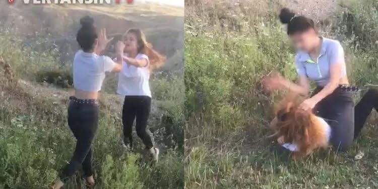 Elif’i arkadaşlarının dövdüğü anlar ortaya çıktı