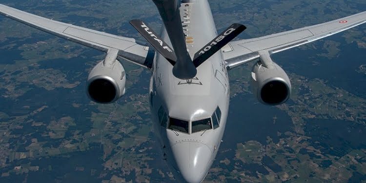 ‘HİK E-7T’ uçağımızdan bir ilk